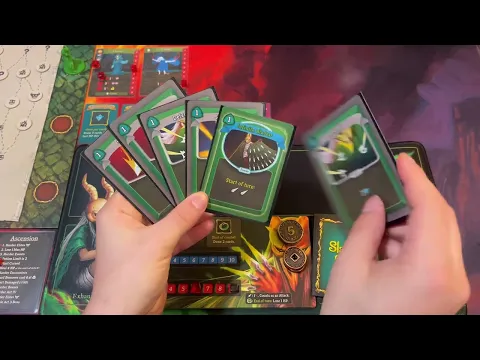 Slay the Spire: The Board Game - Ascension 5 Silent Solo Playthrough (Act 2)