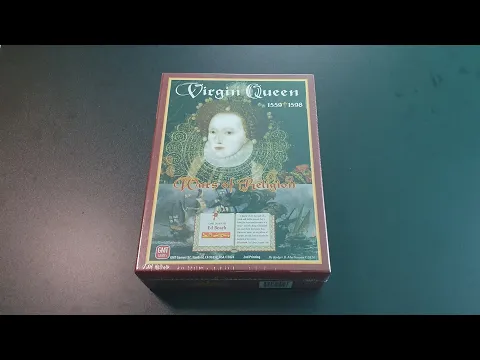 Virgin Queen, GMT Games, second printing, 2024
