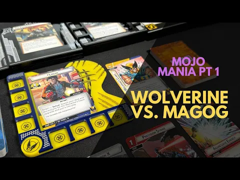 Marvel Champions Playthrough | Mojo Mania pt 1 | Wolverine vs Magog