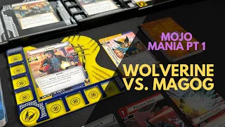 Marvel Champions Playthrough | Mojo Mania pt 1 | Wolverine vs Magog