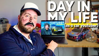 A REAL Day in the Life of a Car YouTuber