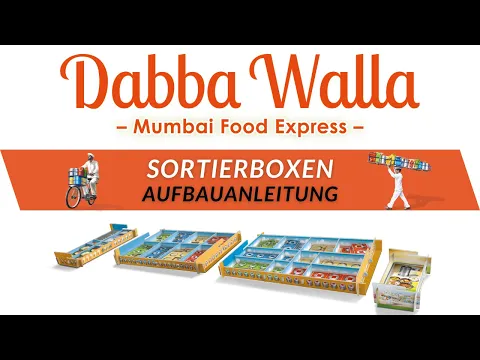 Dabba Walla I Sortierboxen I Aufbauanleitung