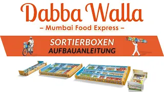 Dabba Walla I Sortierboxen I Aufbauanleitung