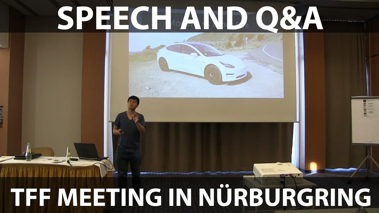Speech and Q&A at TFF annual meeting in Nürburgring