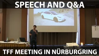 Speech and Q&A at TFF annual meeting in Nürburgring