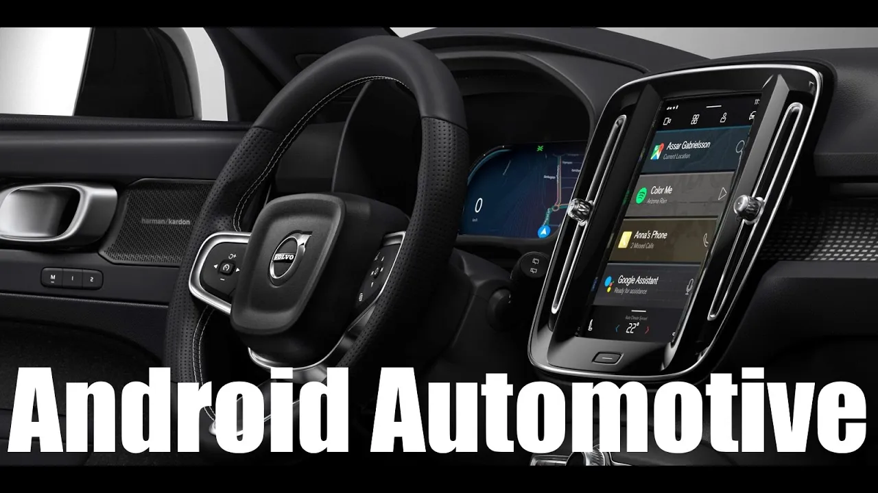 Android Automotive Infotainment in Volvo XC40 P8 Recharge Review