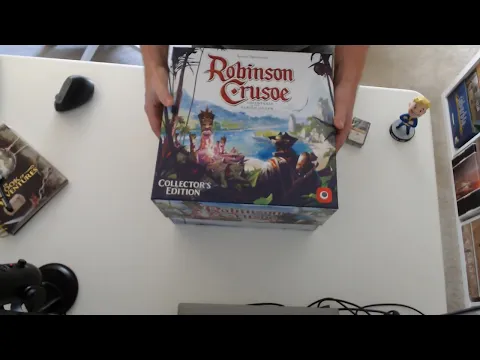 Robinson Crusoe - Collector's Edition - Gamefound Unboxing