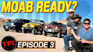 Here's How We Transformed 3 Cheap Jeeps Into 3 Moab "Monsters"! | Cheap Jeep Ep. 3