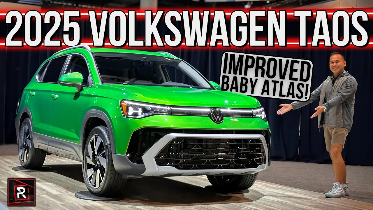 The 2025 Volkswagen Taos Is A Spacious & Stylish Affordable SUV With Atlas Vibes