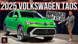 The 2025 Volkswagen Taos Is A Spacious & Stylish Affordable SUV With Atlas Vibes