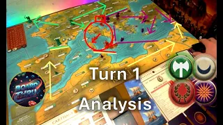 Rome Total War: The Board Game - Campaign - Playthrough - Short - Part 8 - Turn 1 Analysis