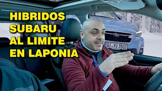 XV HÍBRIDO Y GAMA SUBARU: ¡OFFROAD en LAPONIA A -30º! Subaru Snow Drive 2020