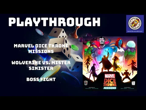 Marvel Dice Throne Missions Wolverine vs. Mister Sinister Boss Fight