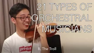 21 Types of Orchestral Players