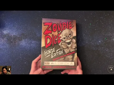 My unboxing of Zombie Dice Horde Edition