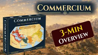 Commercium: The Silk Route Empires | 3-Minute Game Overview