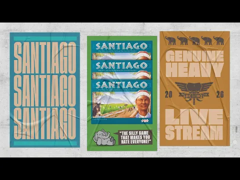 Santiago (revisited) - 5p Teaching, Play-through, & Round table by Heavy Cardboard