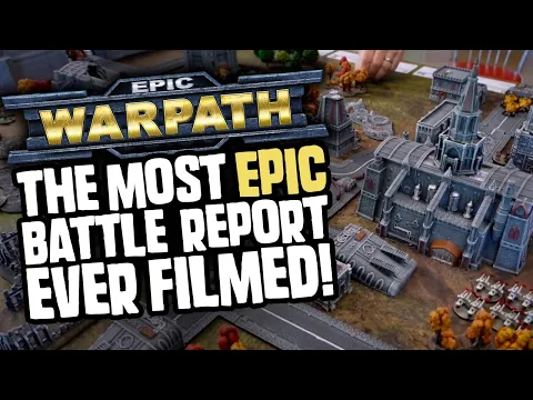 The Most Epic Tabletop Miniatures Battle Report Ever Filmed!