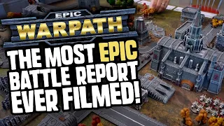 The Most Epic Tabletop Miniatures Battle Report Ever Filmed!
