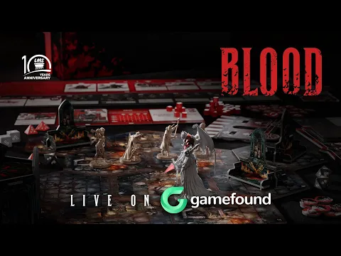 BLOOD boardgame - Trailer - Live on Gamefound!