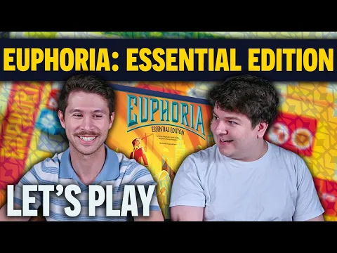 Euphoria: Essential Edition | Board Game Playthrough | Low Intelligence, High Morale, and Utopias