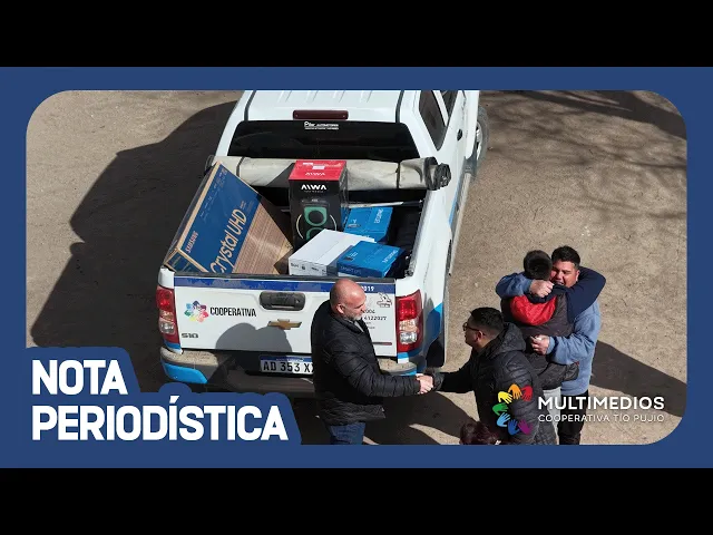 LA COOPERATIVA ENTREGÓ LOS PREMIOS DE LA RIFA QUE ORGANIZÓ "ABRAZO DE LUZ"