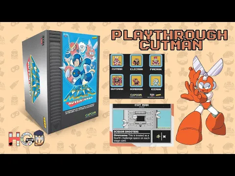 Cut Man! Campaign of Mega Man Adventures through Mega Man 1! with the Home Gamer Dad