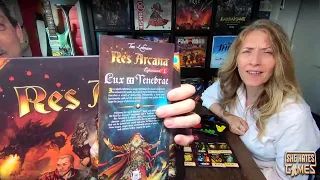 Does She Hate "Res Arcana with Lux et Tenebrae Expansion"? | LIVE Playthrough and Review