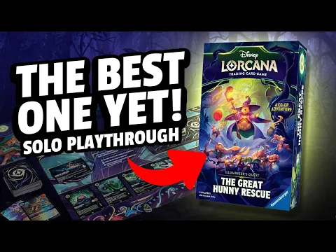 Lorcana Solo Playthrough | Illumineers Quest: The Great Hunny Rescue