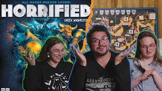 Fighting for our Lives in Horrified Greek Monsters | How to Play and Gameplay