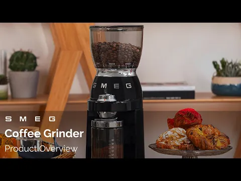 Video zu Smeg CGF01WHEU Kaffeemühle weiß