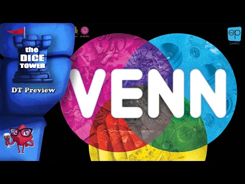 VENN the board game | Dice Tower Preview by Ella