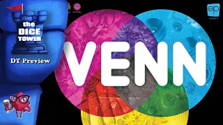 VENN the board game | Dice Tower Preview by Ella