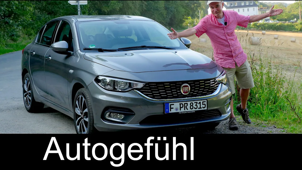 Fiat Tipo FULL REVIEW test driven all-new neu compact sedan Limousine 2017