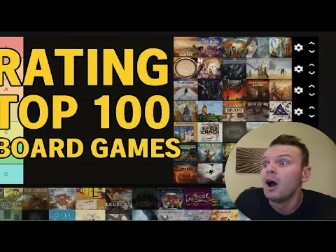 Ranking the Top 100 (1-50) BoardGameGeek Board Games