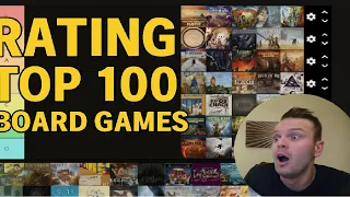 Ranking the Top 100 (1-50) BoardGameGeek Board Games