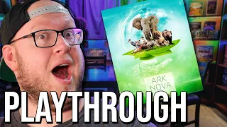 All The Cutest Animals! - Ark Nova Board Game Playthrough