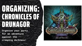 Organizing Chronicles of Drunagor (All-In, Kickstarter Exclusives, Fully Sleeved) SideGameLLC