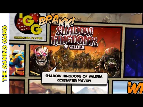 Shadow Kingdoms of Valeria - Kickstarter Preview