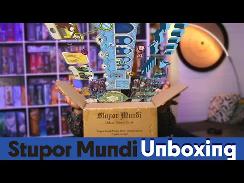Stupor Mundi - Board Game Unboxing