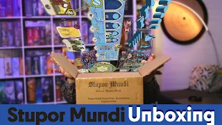 Stupor Mundi - Board Game Unboxing