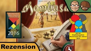 Hunter & Cron: Boardgame Review - Mombasa