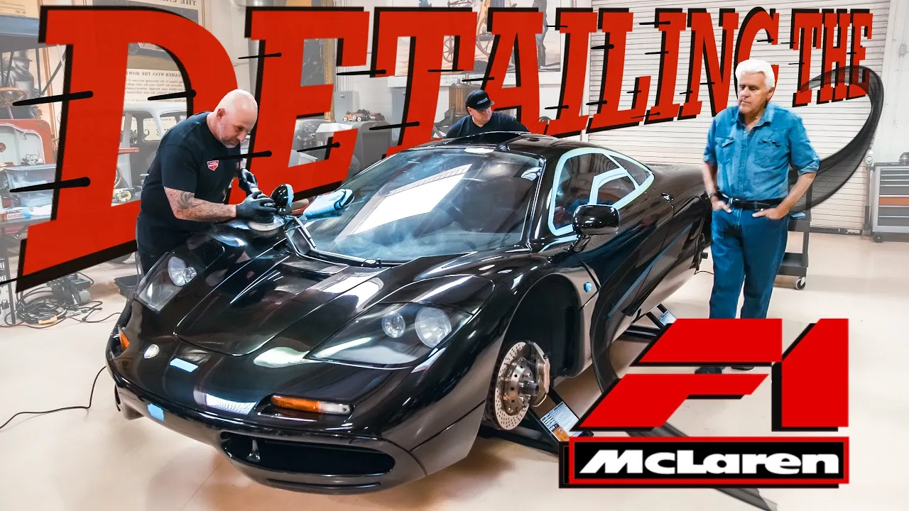 Detailing a $20 Million Car: Jay Leno's McLaren F1 - Jay Leno's Garage