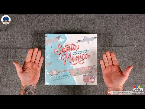 UNBOXING SANTA MONICA - Board Game - #indabox
