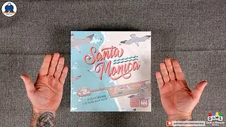 UNBOXING SANTA MONICA - Board Game - #indabox