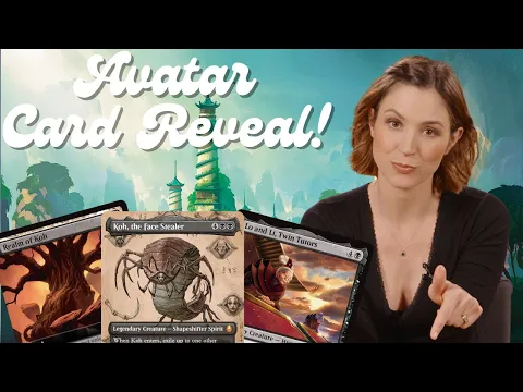 Avatar the Last Airbender Magic Card Reveal!