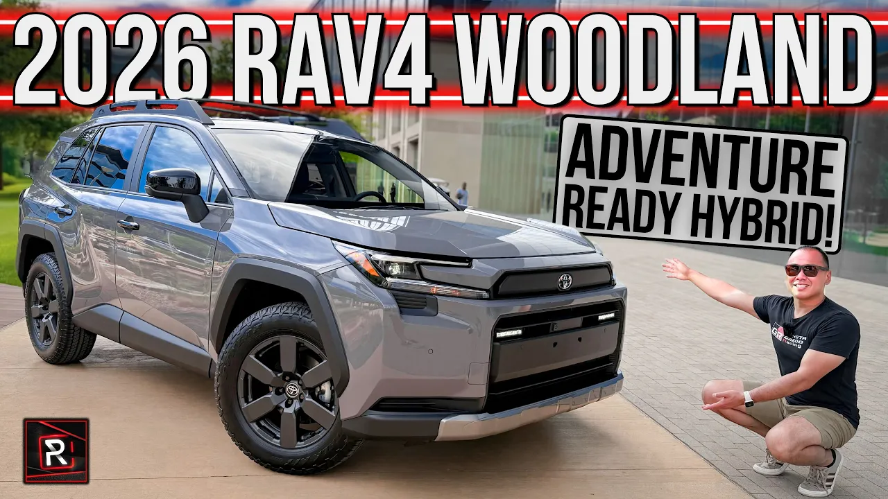 The 2026 Toyota RAV4 Woodland Is An Adventure Set Hybrid SUV For Active Families
