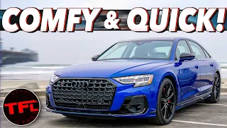 2022 Audi S8 First Drive Review - It Really Surprised Me With So Much Clever & Thoughtful Tech!