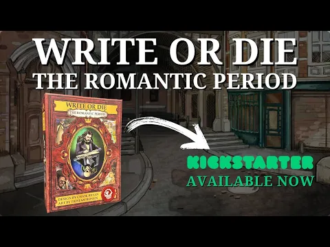 Write or Die: The Romantic Period - A storytelling card game