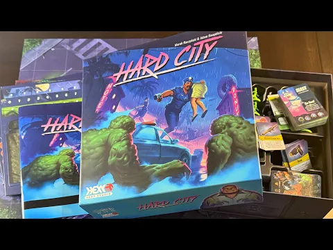 Hard City (Hexy Studio) - Unbox & Retro Trip Back To '80s